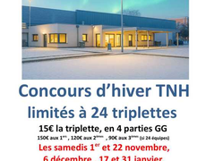 Concours en Triplette le 14 février 2026 - Florange - 57190