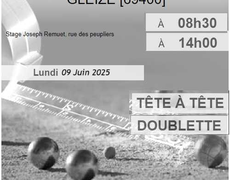 Concours de pétanque Ouvert à tous - Gleizé