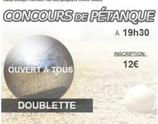 Concours en Doublette le 4 septembre 2026 - Gleizé - 69400