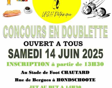 Concours en Doublette le 14 juin 2025 - Hondschoote - 59122
