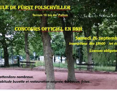 Concours de pétanque Officiel - LA BOULE DE FURST – FOLSCHVILLER