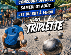 Concours de pétanque Officiel - LA BOULE  HETTANGEOISE