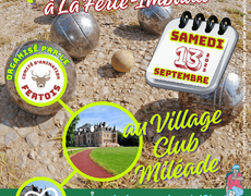 Concours de pétanque Ouvert à tous - La Ferté-Imbault