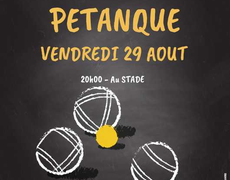 Concours en Doublette le 29 août 2025 - La Jonchère-Saint-Maurice - 87340