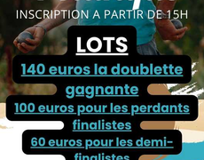 Concours de pétanque Ouvert à tous - La Talaudière