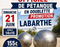Concours de pétanque Officiel Promotion - Labarthe