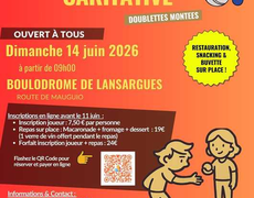 Concours de pétanque Ouvert à tous - Lansargues