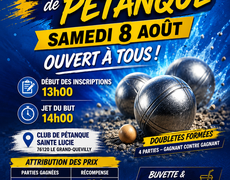 Concours de pétanque Ouvert à tous - Le Grand-Quevilly