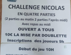 Concours de pétanque Ouvert à tous - Le Quesnoy-en-Artois