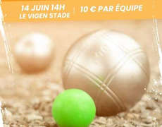 Concours en Doublette le 14 juin 2025 - Le Vigen - 87110