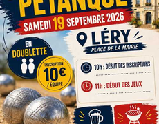 Concours de pétanque Ouvert à tous - Léry