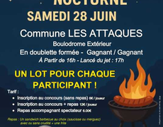 Concours en Doublette le 28 juin 2025 - Les Attaques - 62730