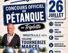 Concours de pétanque Officiel - LES VIGNETTES