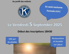 Concours de pétanque Ouvert à tous - Lessard-en-Bresse