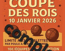 Concours en Doublette le 10 janvier 2026 - Sault les Rethel