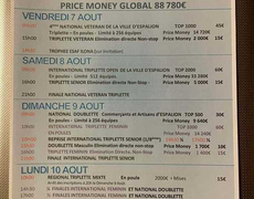 Concours de pétanque Officiel - Espalion