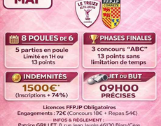 Concours de pétanque Officiel - ALTILLAC