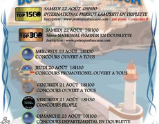 Concours de pétanque Officiel - Bastia