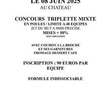Concours de pétanque Officiel - JOYEUSE PÉTANQUE AUXONNAISE