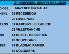 Concours de pétanque Officiel Masculin - Lieu non défini