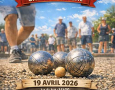 Concours en Triplette le 19 avril 2026 - CARBONNE