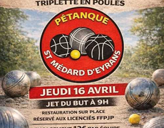 Concours de pétanque Officiel Vétéran - petanque st medard d'eyrans