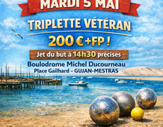 Concours en Triplette le 19 mai 2026 - petanque meyrannaise