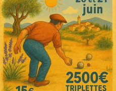 Concours de pétanque Officiel Provençal - Boule Canéjanaise