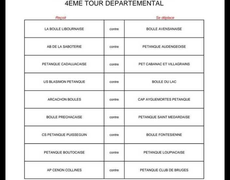 Concours de pétanque Officiel - Lieu non défini