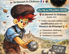 Concours de pétanque Officiel Féminin - Saint Bonnet Le Chateau