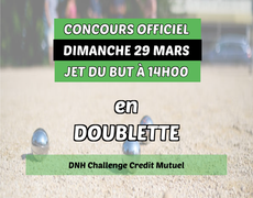 Concours de pétanque Officiel - LA BOULE FAMECKOISE