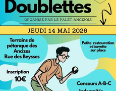 Concours de pétanque Officiel - LES ANCIZES