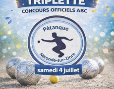 Concours de pétanque Officiel - NERONDE