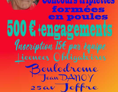 Concours en Triplette le 8 mai 2026 - BAIXAS BOULING CLUB SPORTIF