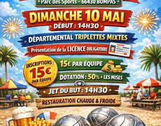Concours de pétanque Officiel - PETANQUE BOMPASSENCQUE