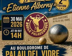 Concours en Tête à tête le 30 mai 2026 - BOULE PALAUENCQUE