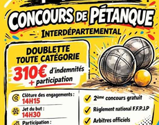 Concours de pétanque Officiel Féminin - St Loup