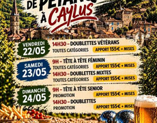Concours de pétanque Officiel Promotion - Caylus