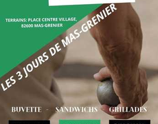 Concours de pétanque Officiel Promotion - Mas Grenier