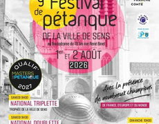 Concours en Triplette le 1 août 2026 - Sens