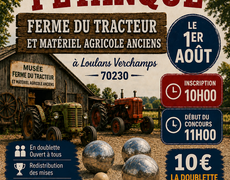 Concours de pétanque Ouvert à tous - Loulans-Verchamp