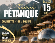 Concours en Doublette le 15 août 2026 - Lucéram - 06440