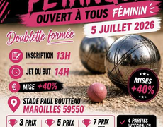 Concours de pétanque Ouvert à tous - Maroilles