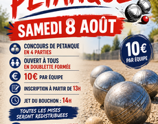 Concours de pétanque Ouvert à tous - Maromme