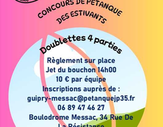 Concours de pétanque Ouvert à tous - Messac