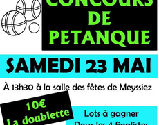 Concours de pétanque Ouvert à tous - Meyssiès
