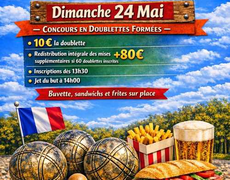 Concours de pétanque Ouvert à tous - Moncey