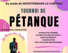 Concours en Doublette le 6 juillet 2025 - Montferrand-le-Château - 25320