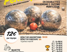 Concours de pétanque Ouvert à tous - Montluçon
