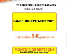 Concours de pétanque Ouvert à tous - Montoir-de-Bretagne